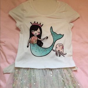 Adorable Baby Sara Sequin Mermaid Outfit